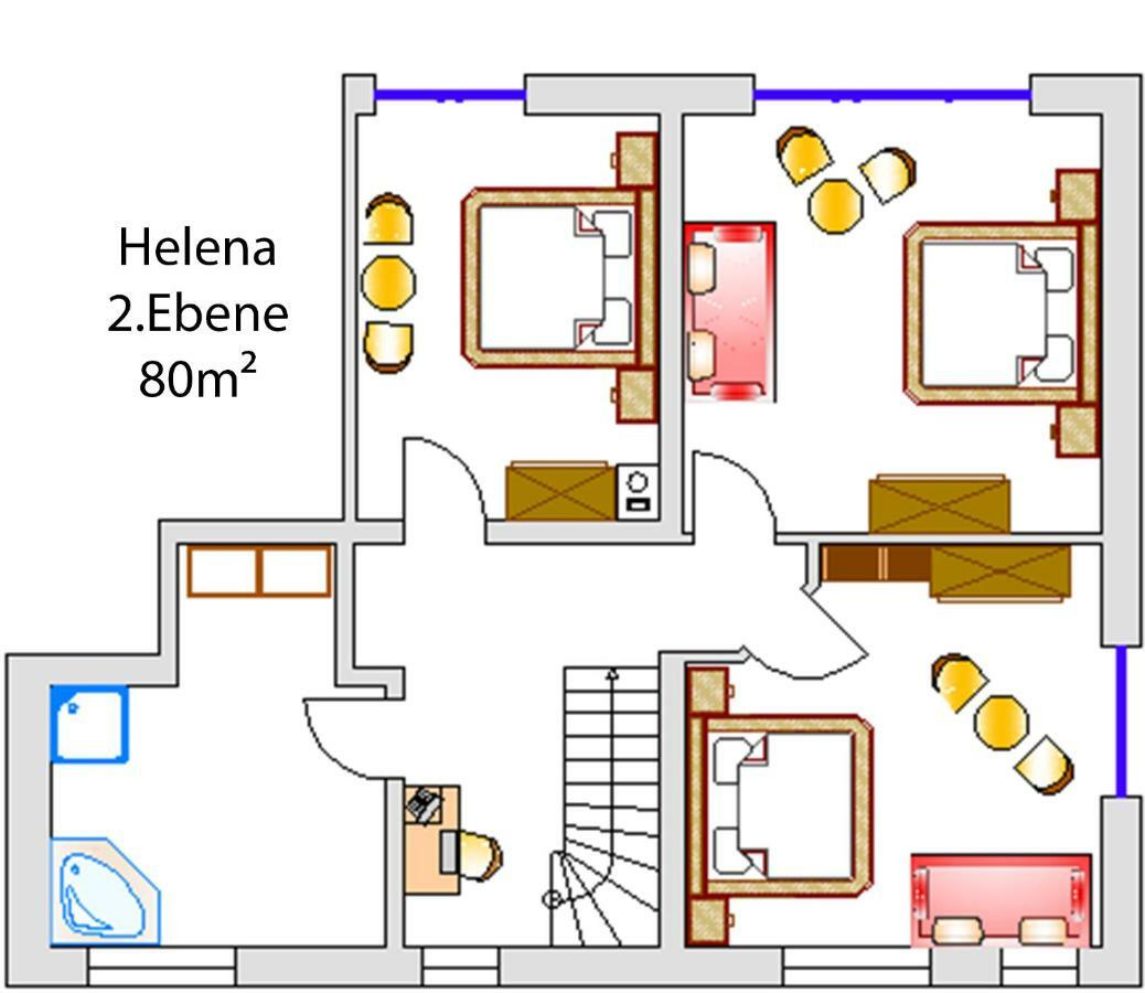 Apartmán Schweizer Haus Wippra Exteriér fotografie